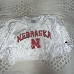 Champion Nebraska Jersey Cropped